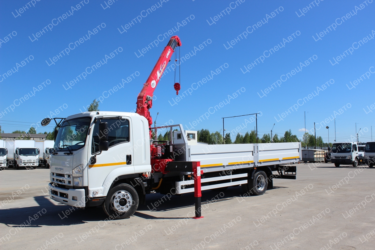 Кран-манипулятор ISUZU FSR 34 с КМУ Unic URV-373K - Центр Спец Авто